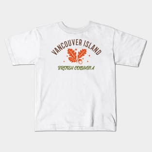 Vancouver Island Fall Kids T-Shirt